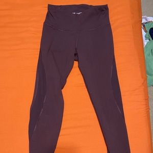 Maroon old navy activewear leggings